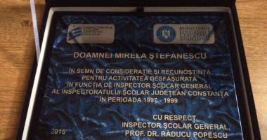 Plachetă de onoare, recuperată de "Cuget Liber" din ... piața de vechituri! - 3