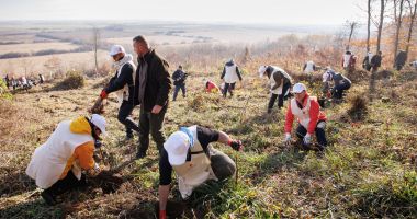 Rompetrol își confirmă angajamentul pentru protecția mediului și susținerea culturii, printr-o acțiune de împădurire la Reghin - 2