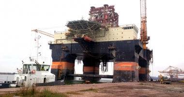 Gigantul "Scarabeo 9" a acostat în portul Constanța - 9