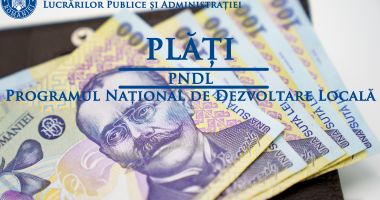 Stire din Economie : Plăți de aproape 440 milioane de lei, pentru investiții din PNDL