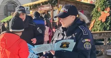 Polițiștii constănțeni, alături de copii în primele zile din an - 2