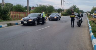 Polițiștii rutieri în acțiune pe DN 39. Mai mulți șoferi depistați drogați la volan