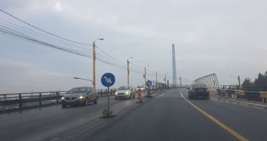 Proiect realizat pe jumătate. Podul de la Butelii, redeschis pentru mașini, periculos pentru pietoni - 4