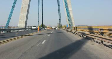 Noi restricții de circulație pe podul de la Agigea