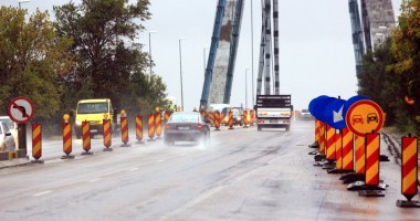 Stire din Eveniment : Podul de la Agigea, restricții drastice de circulație. Cum vor trece microbuzele și autocarele  cu navetiști