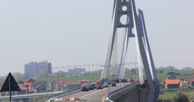 Vizită discretă de la Transporturi.  Probleme tehnice la noul pod de la Agigea? - 5