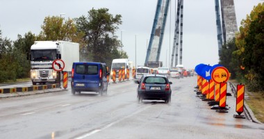 Stire din Eveniment : Veste bună! Podul de la Agigea va putea fi traversat și de autovehicule mai mari de 3,5 tone