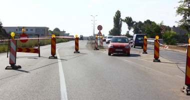 Galerie FOTO. A fost REPARAT podul IPMC! Vezi cum se circulă, de astăzi - 12