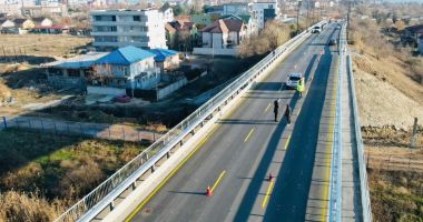 Primăria Năvodari a finalizat lucrările la Podul Ecluză