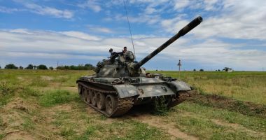 Premieră în poligonul Tortoman: trageri cu armamentul de pe tancuri! - 2