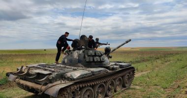 Premieră în poligonul Tortoman: trageri cu armamentul de pe tancuri! - 3