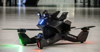 Stire din Actualitate : Poliția se dotează cu motociclete zburătoare