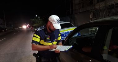 Polițiștii au intensificat controalele în trafic pentru depistarea șoferilor băuți și drogați la volan