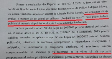Polițiștii cu umor nu sunt pe placul șefilor! Polițist cercetat pentru o glumă pe Facebook - 2