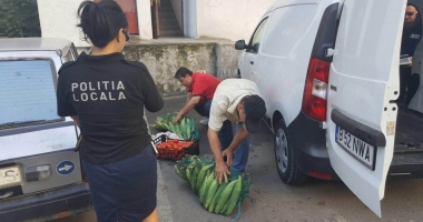 Stire din Eveniment : Polițiștii locali au luat cu asalt piețele constănțene