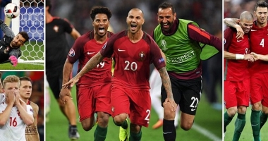 Stire din Sport : EURO 2016 / Portugalia, în semifinale fără nicio victorie în 90 de minute