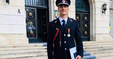 Stire din Eveniment : Scafandru din cadrul ISU Dobrogea, recompensat de Ministerul Afacerilor Interne