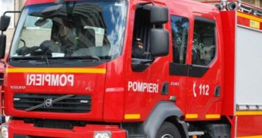 Pompierii ISU Dobrogea, intervenție pe Autostrada Soarelui