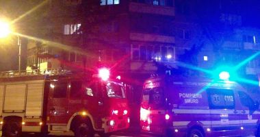 UDATE S-a dat alarma în Năvodari! A luat foc un apartament la etajul 2. Mai multe persoane evacuate