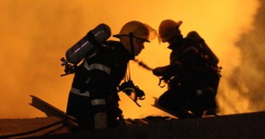 Incendiu lângă hotelul Ibis