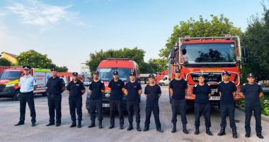 Stire din Social : România trimite în Grecia 112 pompieri şi 23 de autospeciale pentru stingerea incendiilor