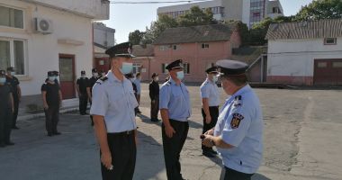 Pompieri din cadrul ISU Dobrogea avansați în grad - 2