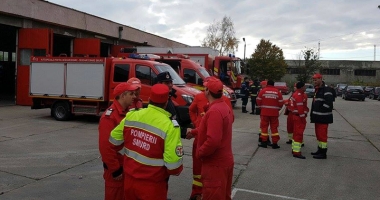 Pompierii constănțeni, angrenați în exercițiul de amploare "Seism" din București - 2