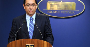 Stire din Politică-Administrație : Premierul Victor Ponta prezintă elemente din bugetul pe 2013