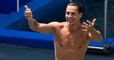 Constantin Popovici, clasat pe podium în Florida, în Seria Cliff Diving