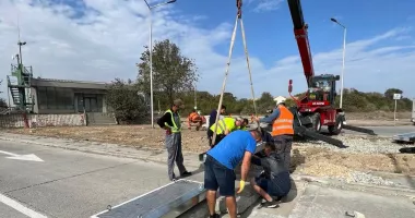 Sisteme moderne de cântărire, montate la primele patru porți de acces în portul Constanța