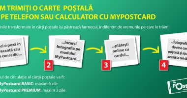 Stire din Social : Cărți poștale personalizate cu propriile fotografii, la Poșta Română