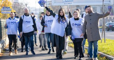 Stire din Actualitate : Partidul Oamenilor Tineri vrea să participe la guvernare. Ce condiție pun oamenii lui Călin Georgescu
