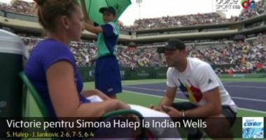 Stire din Sport : Dialog halucinant între Simona Halep și Victor Ioniță! "Asta vrei tu să fac? Mișto..."