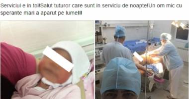 Stire din Actualitate : IMAGINI REVOLTĂTOARE! Un medic și-a făcut un selfie în timpul unei nașteri și l-a pus pe Facebook