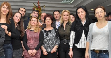 Stire din Eveniment : Grupul de firme "Histria", colindat la Șantierul Naval Constanța