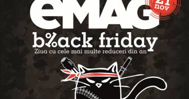 Stire din Tehnologie : Black Friday la eMag. 10.000 de metri pătrați, plini cu produse la preț redus