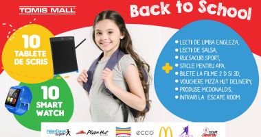 Back to School la Tomis Mall - toamna se numără premiile