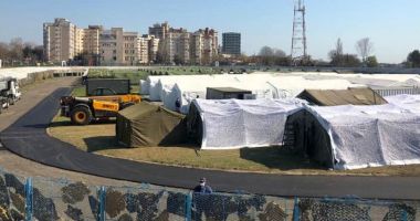 FOTO. Spitalul militar de pe stadionul "Portul" așteaptă avizele de funcționare! - 2