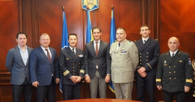 Stire din Politică-Administrație : Delegație a Marinei Militare Franceze, în vizită la Prefectura Constanța