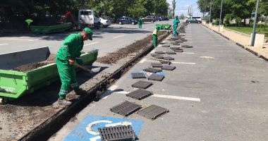Stire din Social : Pregătiri pentru o nouă rundă de ploi, la Constanţa. Canalizările şi rigolele, decolmatate
