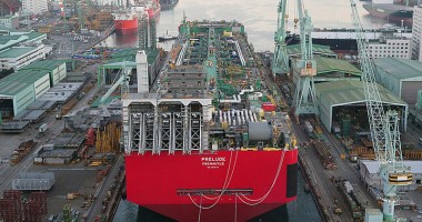 "Prelude",  cea mai mare navă construită, a fost lansată la apă - 2