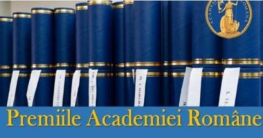 Stire din Cultură-Educație : Cele mai valoroase creații științifice și artistice, premiate de Academia Română