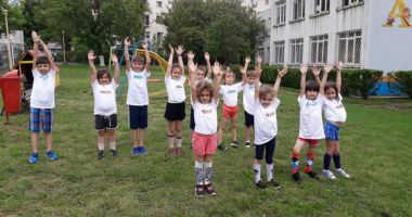 Stire din Social : Preșcolarii de la Grădinița "Amicii", mari sportivi