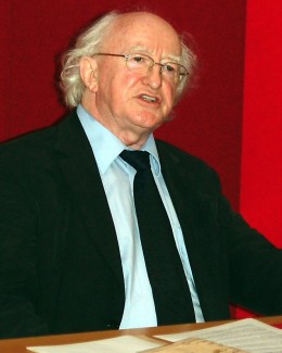 Stire din Actualitate : Michael Higgins,  noul președinte al Irlandei