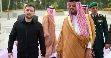 Stire din Actualitate : Președintele ucrainean Volodimir Zelenski, vizită surpriză în Arabia Saudită