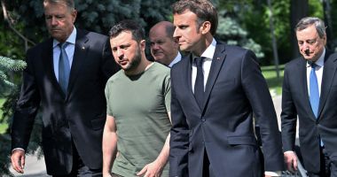 Stire din Actualitate : Preşedintele Zelenski: "Vizita liderilor europeni la Kiev marchează o zi istorică"