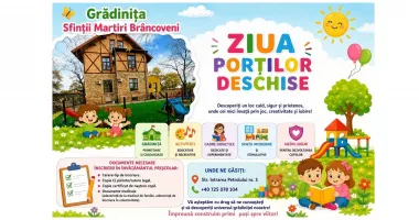 Stire din Actualitate : Părinții, invitați să descopere oferta educațională a Grădiniței „Sfinții Martiri Brâncoveni”