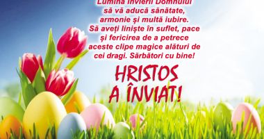 Redacția "Cuget Liber" urează tuturor cititorilor PAȘTE FERICIT!