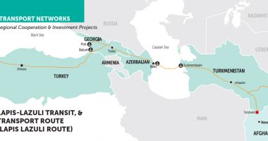 Stire din Economie : Prima livrare de mărfuri pe coridorul de transport Lapis Lazuli