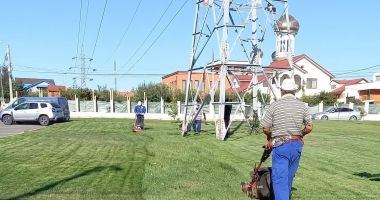 Stire din Politică-Administrație : Administrația locală din Năvodari, noi lucrări de amenajare a spaţiilor verzi în oraş